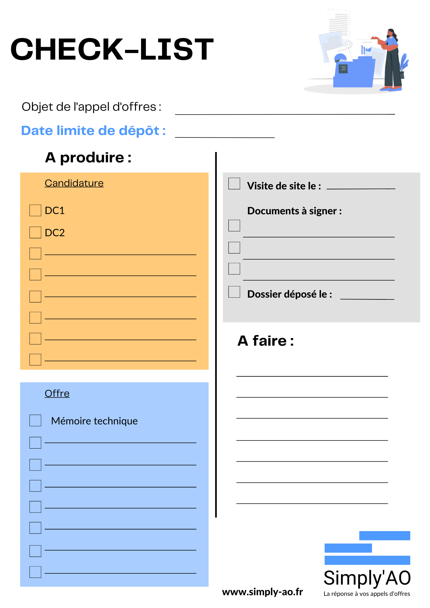 Comment S Organiser Pour R Pondre Un Appel D Offres Simply Ao